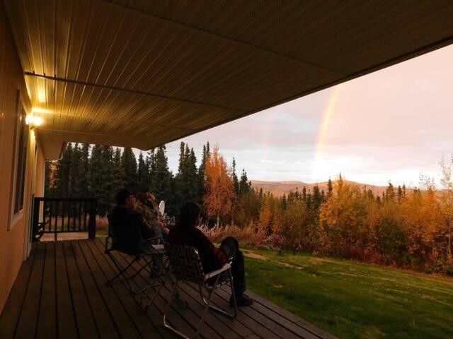 Apartament Aurora Viewing Deck And Peaceful Retreat Fairbanks Zewnętrze zdjęcie